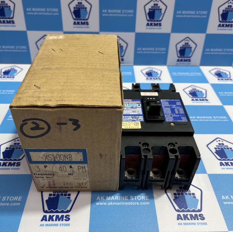 TERASAKI XS100NB 40 AMP CIRCUIT BREAKER