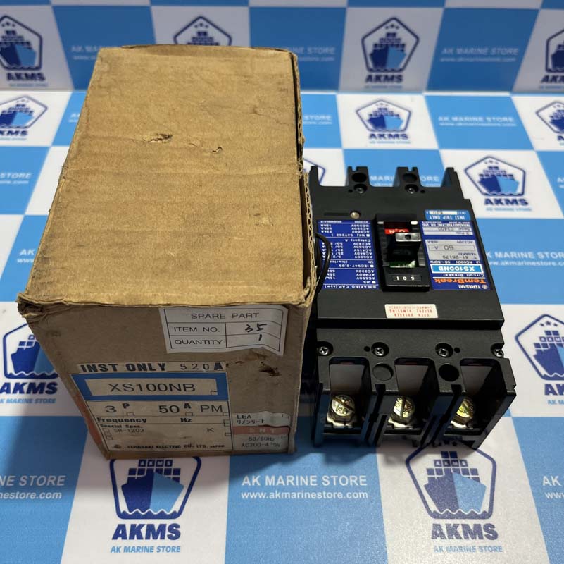 TERASAKI XS100NB 50 AMP CIRCUIT BREAKER