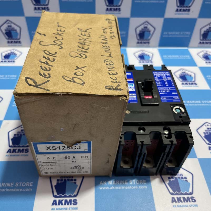 TERASAKI XS125CJ 50 AMP CIRCUIT BREAKER