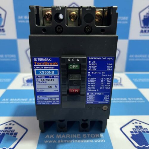 TERASAKI XS50NB 50 AMP CIRCUIT BREAKER