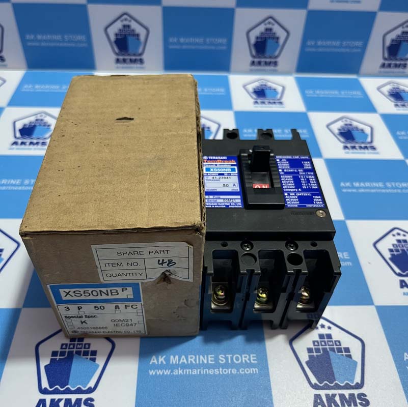 TERASAKI XS50NB 50 AMP CIRCUIT BREAKER