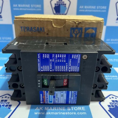 TERASAKI XS50NB 50 AMP CIRCUIT BREAKER