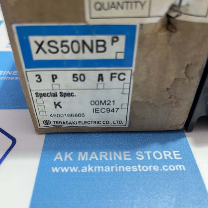 TERASAKI XS50NB 50 AMP CIRCUIT BREAKER