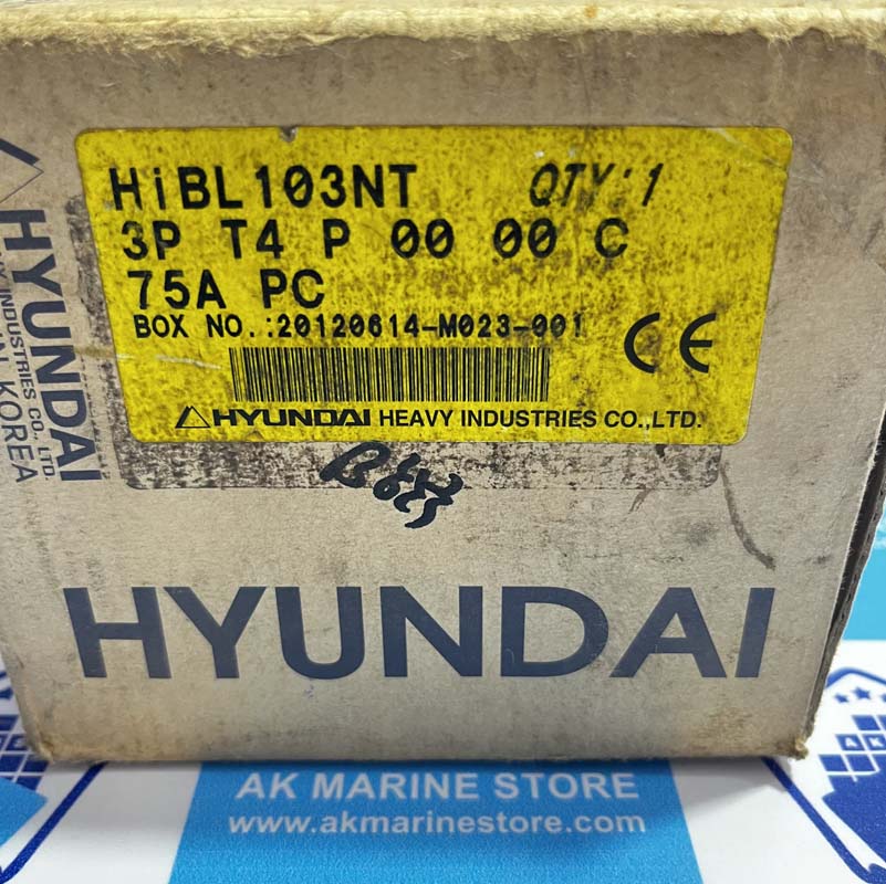 HYUNDAI HIBL 103NT 75 AMP CIRCUIT BREAKER-3 HYUNDAI HIBL 103NT 75 AMP CIRCUIT BREAKER