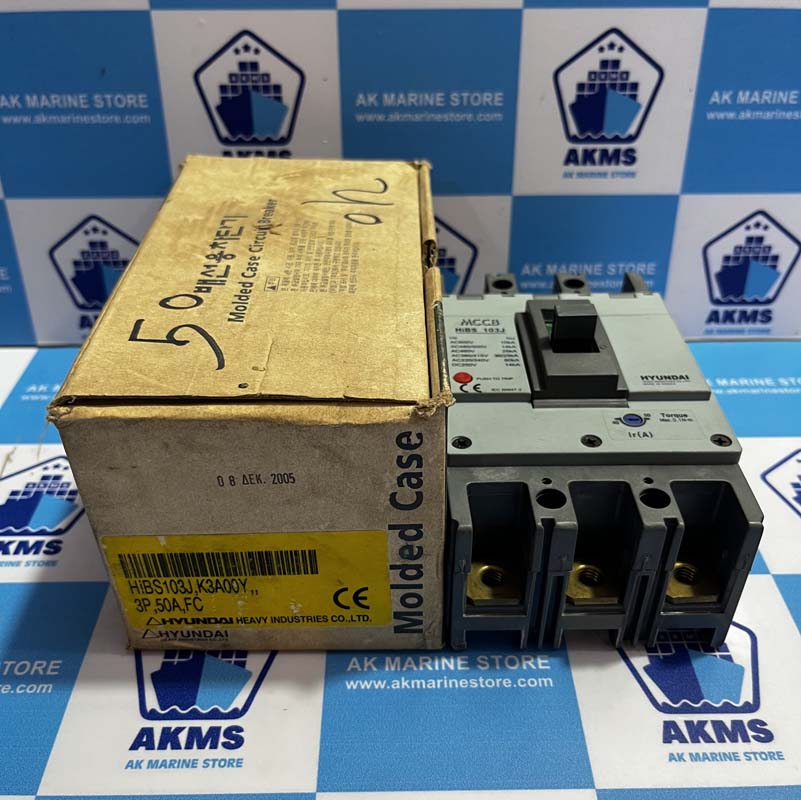 HYUNDAI HIBS 103J 50 AMP CIRCUIT BREAKER-2 HYUNDAI HIBS 103J 50 AMP CIRCUIT BREAKER