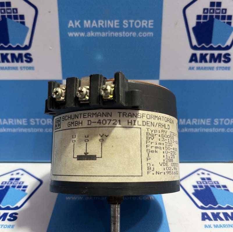 SCHUNTERMANN TRANSFORMATOREN GMBH D-40721 TRANSFORMER