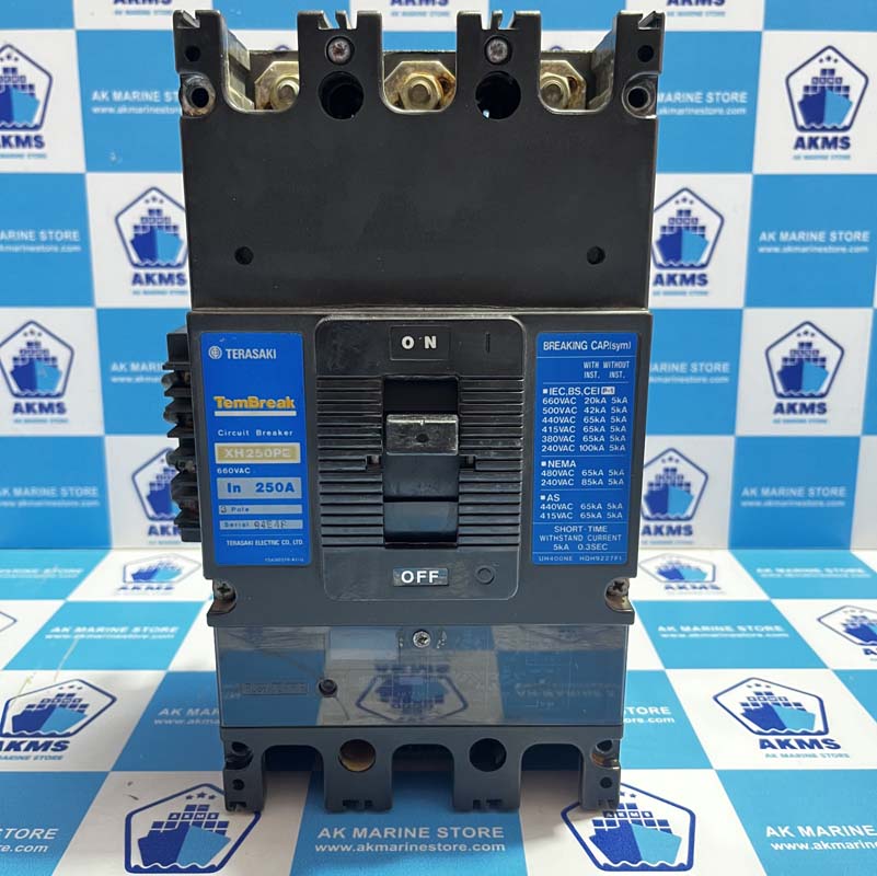 TERASAKI XH250PE 250 AMP CIRCUIT BREAKER
