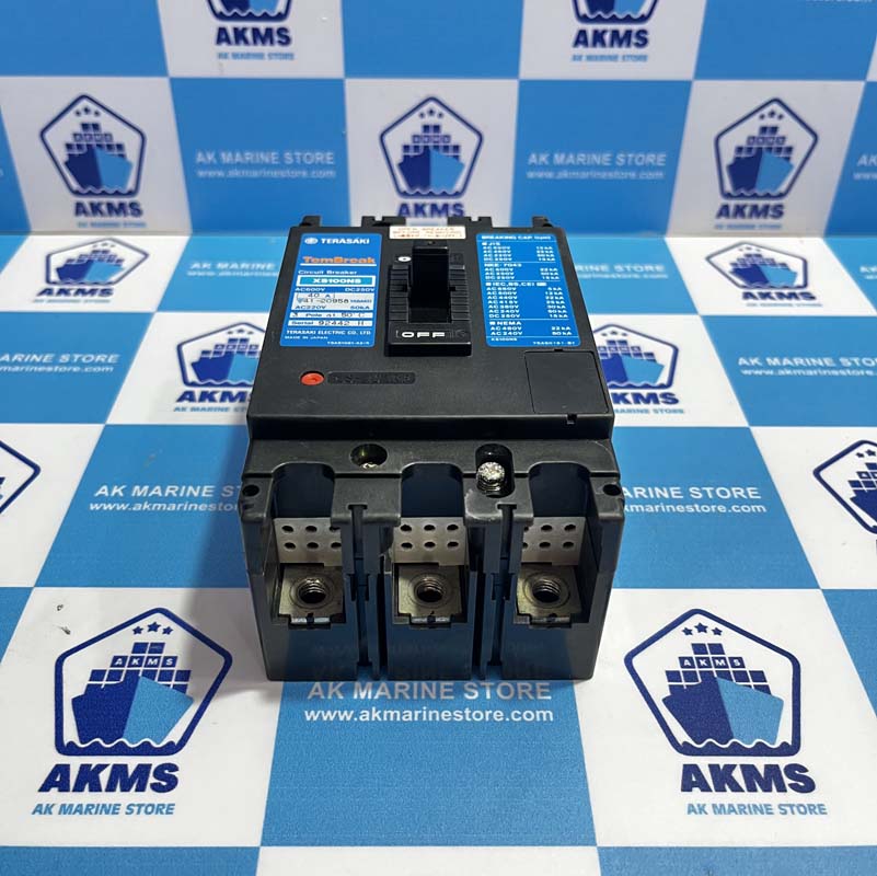 TERASAKI XS100NS 40 AMP CIRCUIT BREAKER