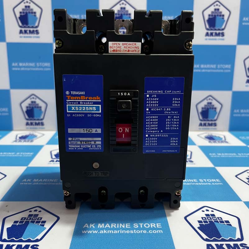 TERASAKI XS225NS 150 AMP CIRCUIT BREAKER
