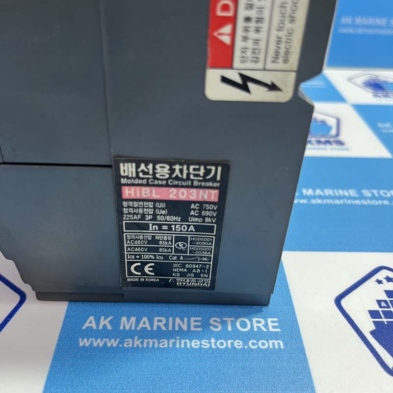 HYUNDAI HIBL 203NT 150A CIRCUIT BREAKER