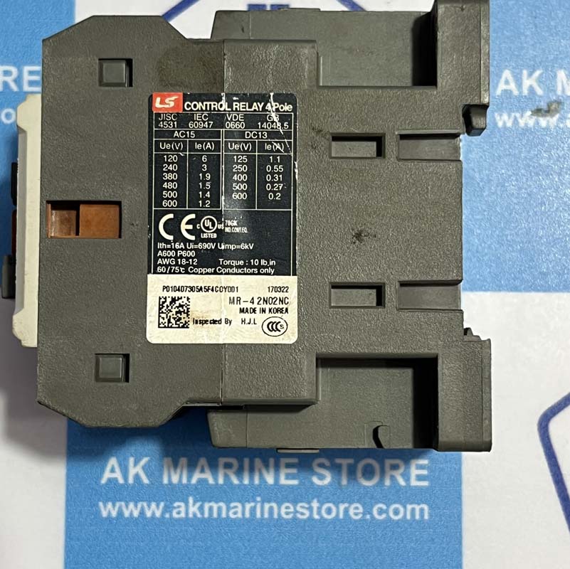 LS MR-4 2A2B CONTACTOR-1 LS MR-4 2A2B CONTACTOR