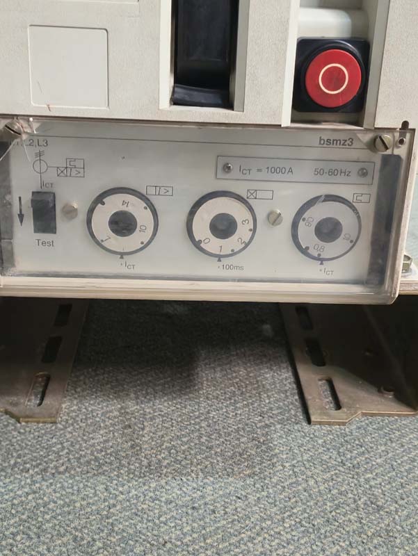 AEG ME1007H AIR CIRCUIT BREAKER 1000A-2 AEG ME1007H AIR CIRCUIT BREAKER 1000A