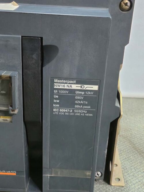 MERLIN GERIN NW16NA AIR CIRCUIT BRAKER 1600A