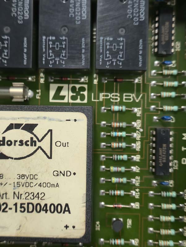 LIPS P.I.M. 8100200.1B PCB CARD