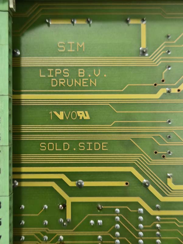 LIPS SIM PCB CARD-3 LIPS SIM PCB CARD
